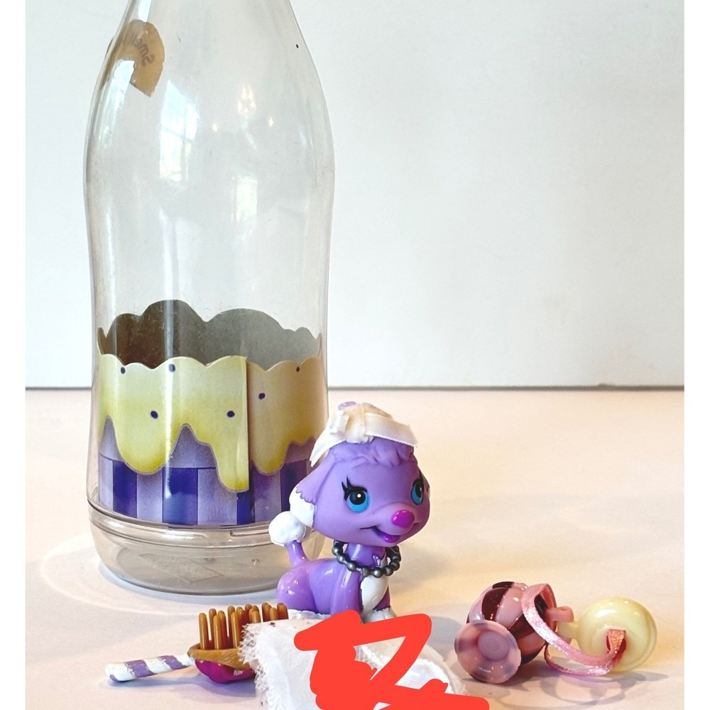 Yummi Land Soda Posy Popcorn Poodle Pals Pet Purple‎ Poodle Toy With Accessories